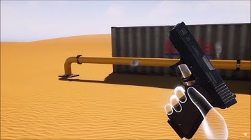 Virtual Reality Game Dev Desert Scene Unreal Engine 4