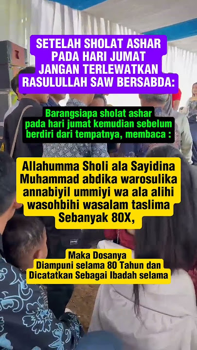 Rasulullas SAW bersabda