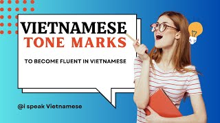 Lesson 3- Vietnamese tone marks