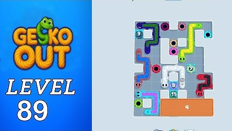 Gecko Out Level 89 Walkthrough