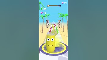 Juice Run - Gameplay Walkthrough - All Levels (IOS, Android)(Level 11-20)  #Gameplay#juicerun 
