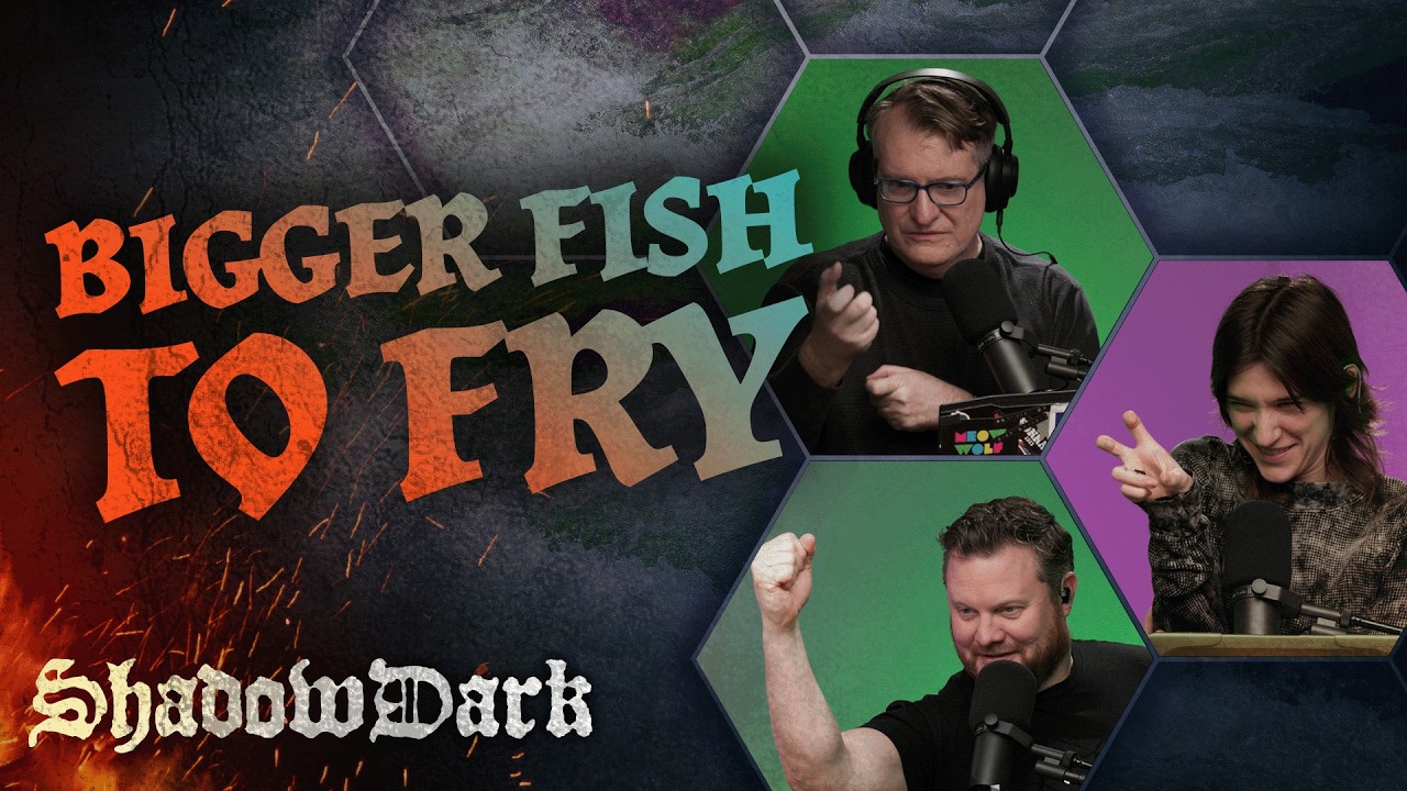 Bigger Fish to Fry | Shadowdark RPG Episode 14 | The Glass Cannon Podcast