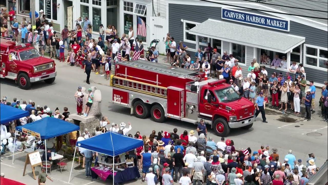 Vintage Vinalhaven Parade, July 4, 2023, Vinalhaven, Maine YouTube