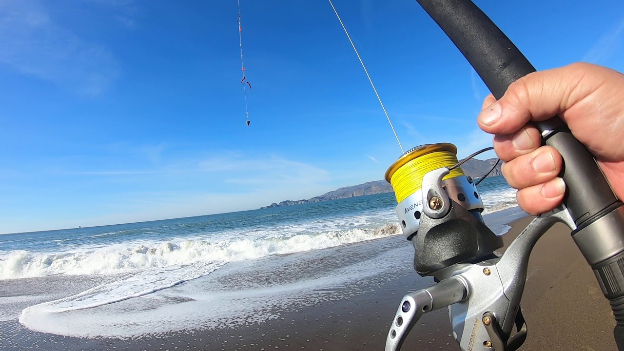 Crab Snaring Baker Beach ⛱ San Francisco Cal. My first time surf