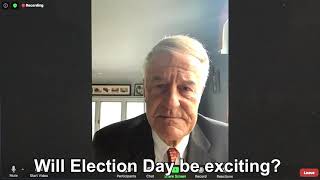 Pre Election Day Comments • Monday, November 2- 2020