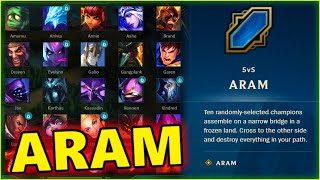 ARAM LOL Best Moments 2024 (Pentakill, Outplays, Plays, 1v5, Montage) #245