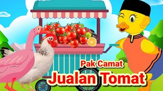 Pak Camat Jualan  Tomat 🍅 Lagu Anak Viral !! Animasi Ayam Bebek Dan Lain nya