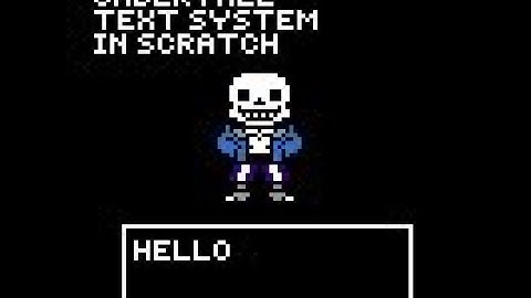 Undertale Text System in Scratch | Ep 1