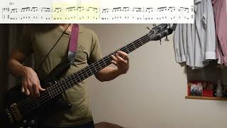 Chic - Open Up【Bass Cover + TAB】