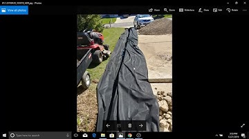 Drainage Project Phase II - #2 Drainage System Around House