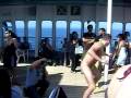 Carnival Cruise 2/14/10 Bruno's man thong hairy man dance contest