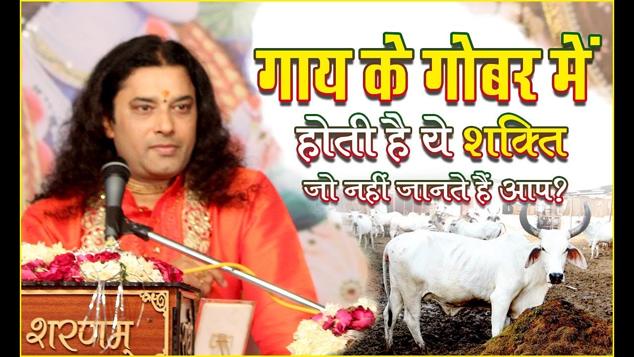 गाय के गोबर में होती है यह शक्ति जो नहीं जानते है आप ? Gaay Ka Gobar |Shri Manushri ji Maharaj