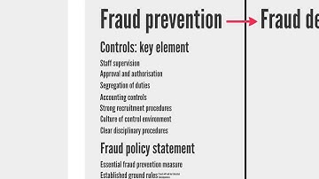 CIMA BA4 - Would you know FRAUD?