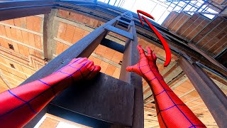 SPIDER-MAN CLIMBING in REAL LIFE | Prnze