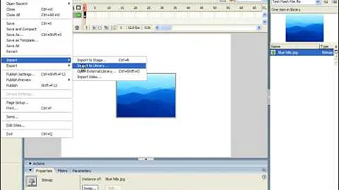 Flash Tutorial Importing Artwork Adobe Training Lesson 3.3
