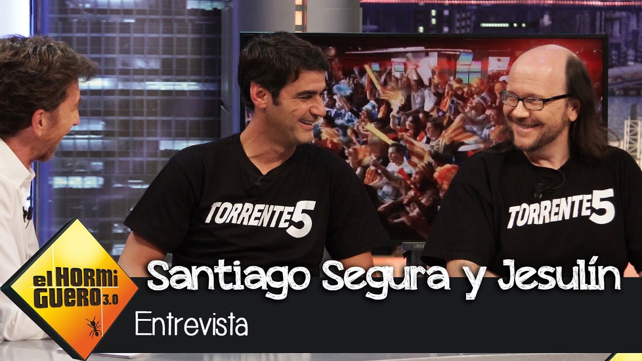 Santiago Segura y Jesulín de Ubrique en El Hormiguero 3.0: 