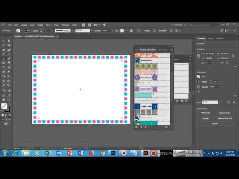 Adobe Illustrator CC میں بارڈر ایفیکٹس کا اطلاق کیسے کریں۔