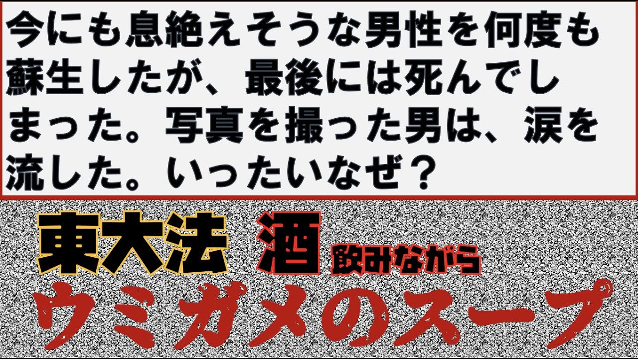 ストーリー重視 珠玉のウミガメのスープ問題2題 本家リスペクト ゼロから始める東大合格