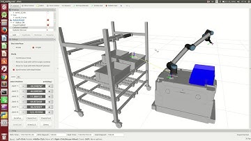 Simulation of flexible robot bin-picking