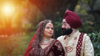 Simranjeet & Parvinder || Best Punjabi Sikh Wedding Highlight 2024 |Bobbyphotography