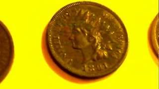 Unboxing 7 Indian Head Cents Form Ebay Purchase