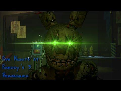 (SHOCKIN THE SPRINGBOI) Five Nights at Freddy's 3 Reimagined [DEMO] #1