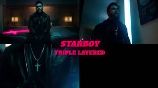 Starboy - The Weeknd Triple Layered Use Headphones