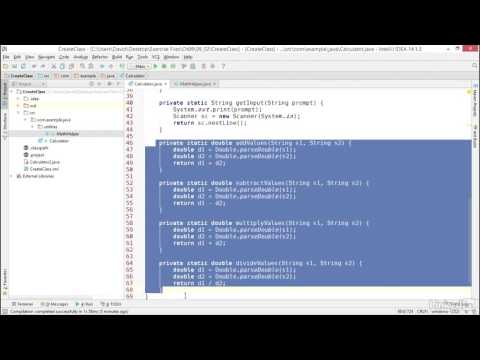 56- Creating and instantiating custom classes