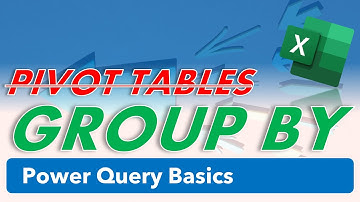 GROUP BY - No More Pivot Tables! | Power Query Basics | Excel Tips & Tricks