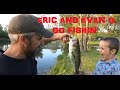 Eric O. And Evan O. Go Fishing