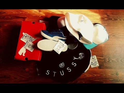 РАСПАКОВКА ПОСЫЛКИ #8 REVIEW STUSSY, PUMA SUEDE, KANGOL PANAMA