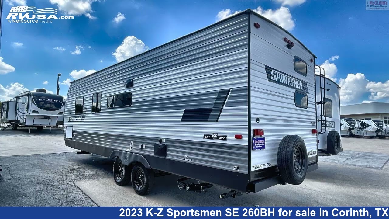Phenomenal 2023 K-Z Sportsmen SE Travel Trailer RV For Sale in Corinth, TX  | RVUSA.com - YouTube