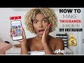 How To Become An Influencer And Make Money Off Instagram | Kamrin White