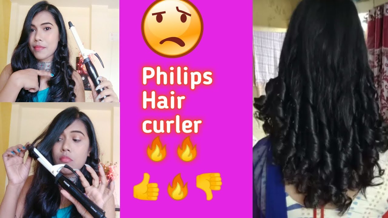 Philips Hair Curler Review Unboxing And Demo Video (Hindi) by The Style