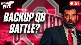 Players on the rise Backup QB battle Siereveld concerns Bucknuts Morning 5