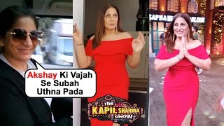 Archana puran singh wakes up early in the morning to shoot for
sooryavanshi episode on kapil sharma show. watch her behind scenes
masti and arriving ...