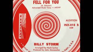 SINCE I FELL FOR YOU, Billy Storm, Infinity #018  1962