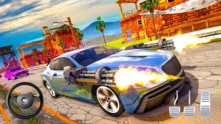 Ultimate Shooting Car - Traffic Car Shooter Racing Drive Simulator Ep1 - Android Gameplay screenshot 2