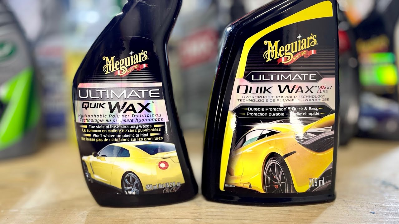Meguiars Ultimate Quik Wax - New formula versus Old! 