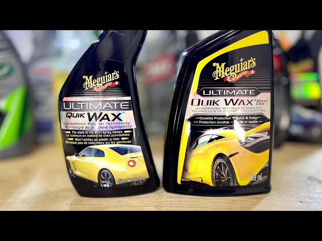 Meguiar's Ultimate Quik wax 