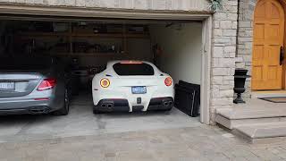 Catless Straight Piped Ferrari F12 Cold Start *Almost broke my mic!!*