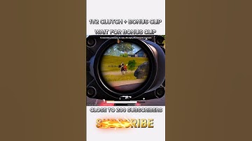 1V2 CLUTCH+BONUS CLIP #bgmi #skills #gaming #edit #stylishgamer #shorts #trending #bgmishorts