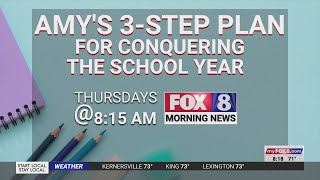 Amy's 3-step plan for conquering the school year