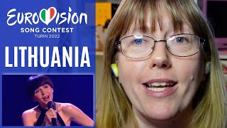 Vocal Coach Reacts to Monika Liu 'Sentimentai' Lithuania Eurovision 2022