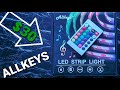 ALLKEYS RGB WIFI/SMART APP Affordable LED STRIPS UNBOXING/SETUP/Demo