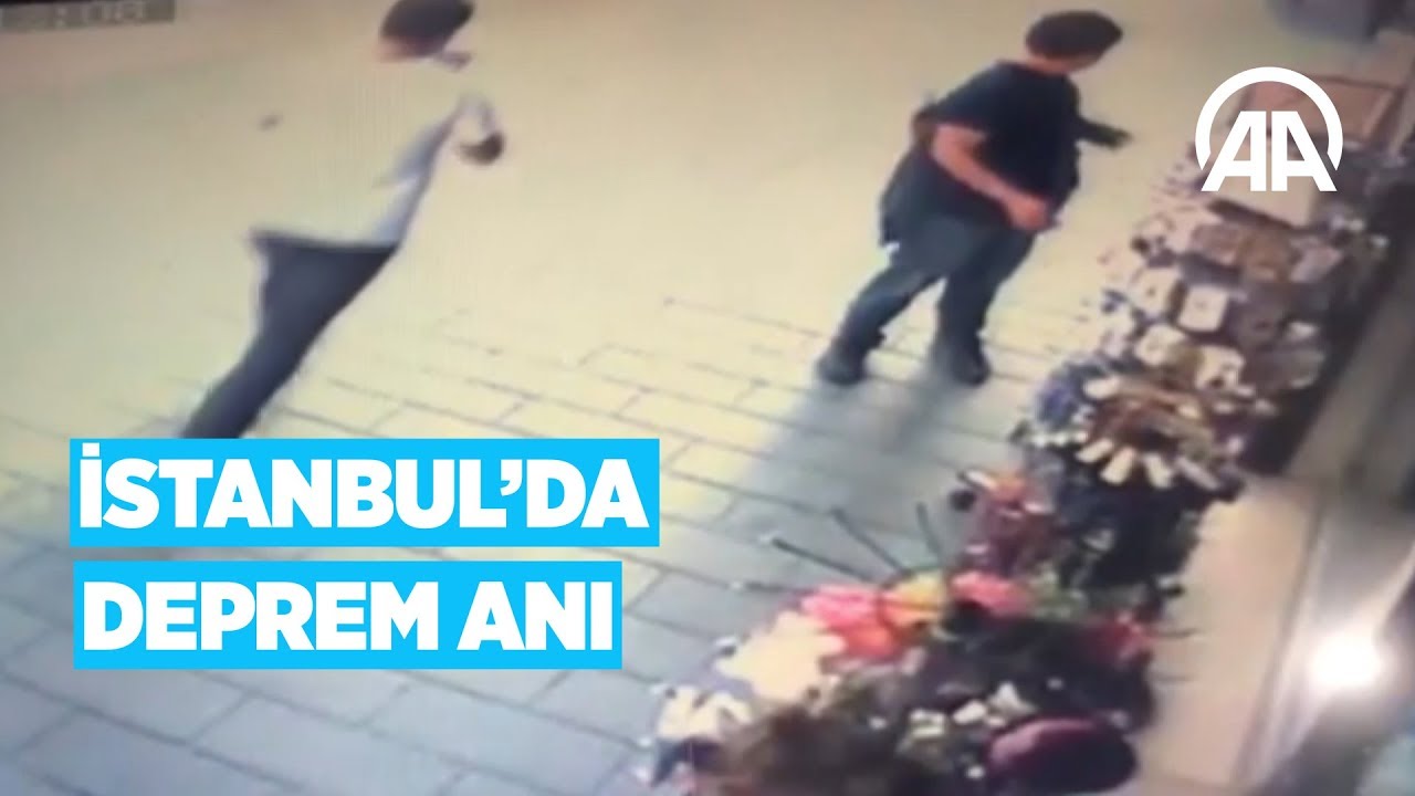 istanbul da deprem ani youtube