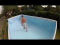 BUILDING A GIANT INTEX SWIMMING POOL