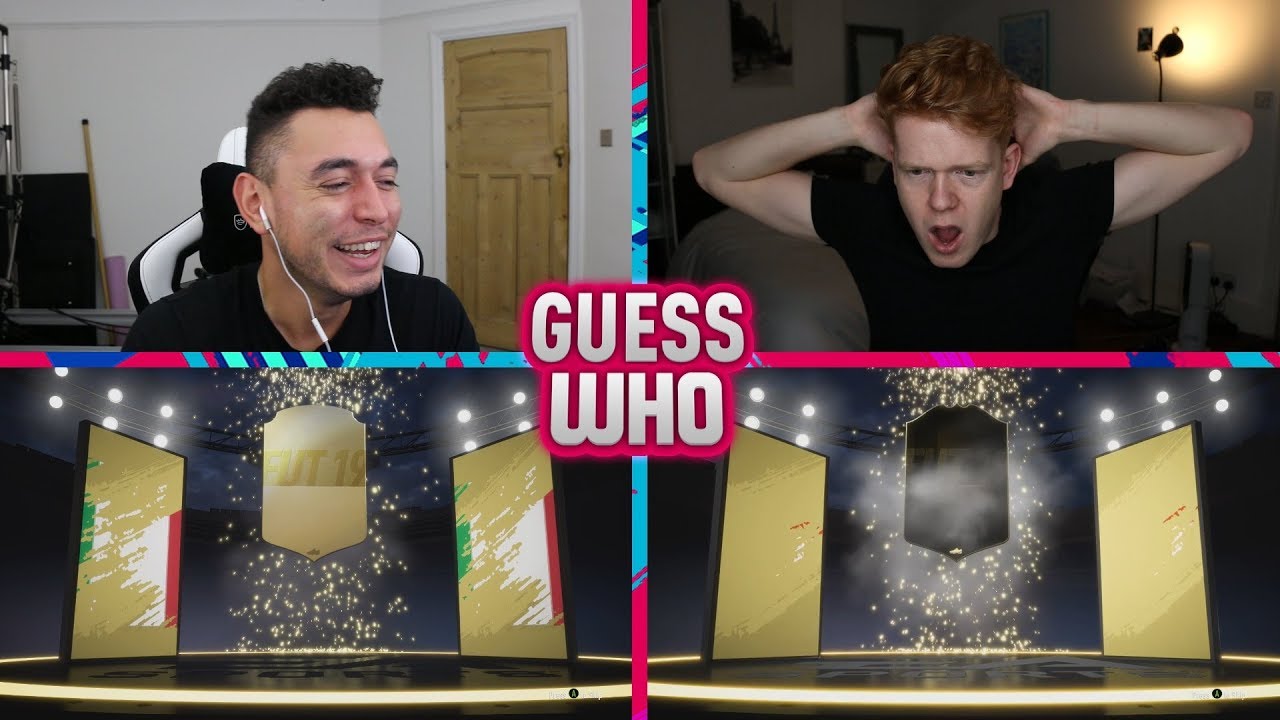 SO MANY SPECIAL CARDS 😱 INSANE FIFA 19 GUESS WHO vs Jack54 🎉 (GUESS WHO FIFA 19 PACKS)