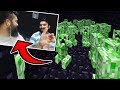 ABİME EFSANE TROLL (CREEPER DOLU ODA) !!! Minecraft