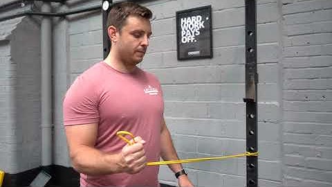 Banded Shoulder External Rotation | Exercise Demo | Empower Resistance Bands